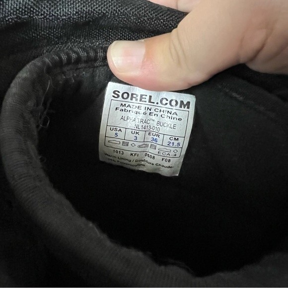 Sorel Women's Alpha Trac Buckle Boots Waterproof Thermo Plus - Picture 7 of 9